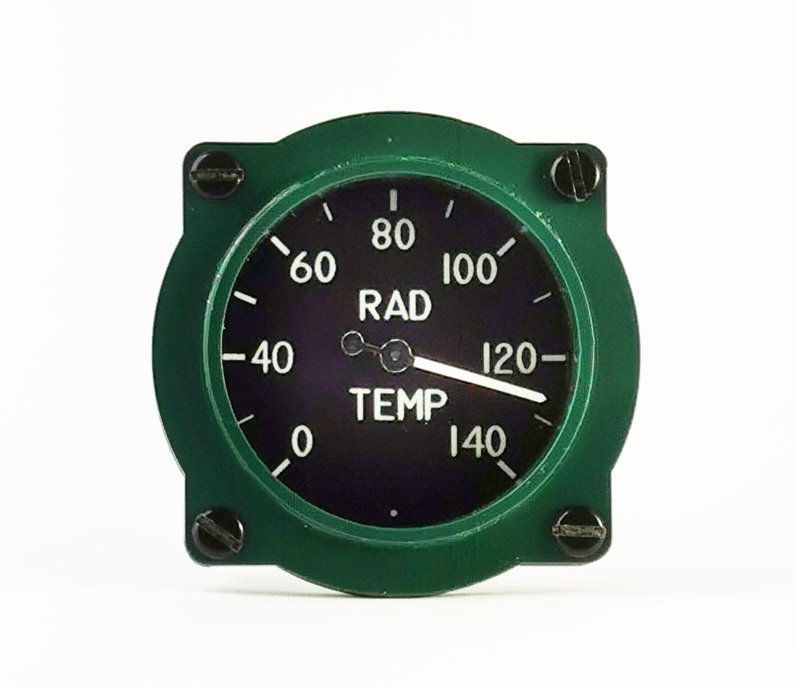 Spitfire--RAD-Temperature-Gauge-(Round-Green)