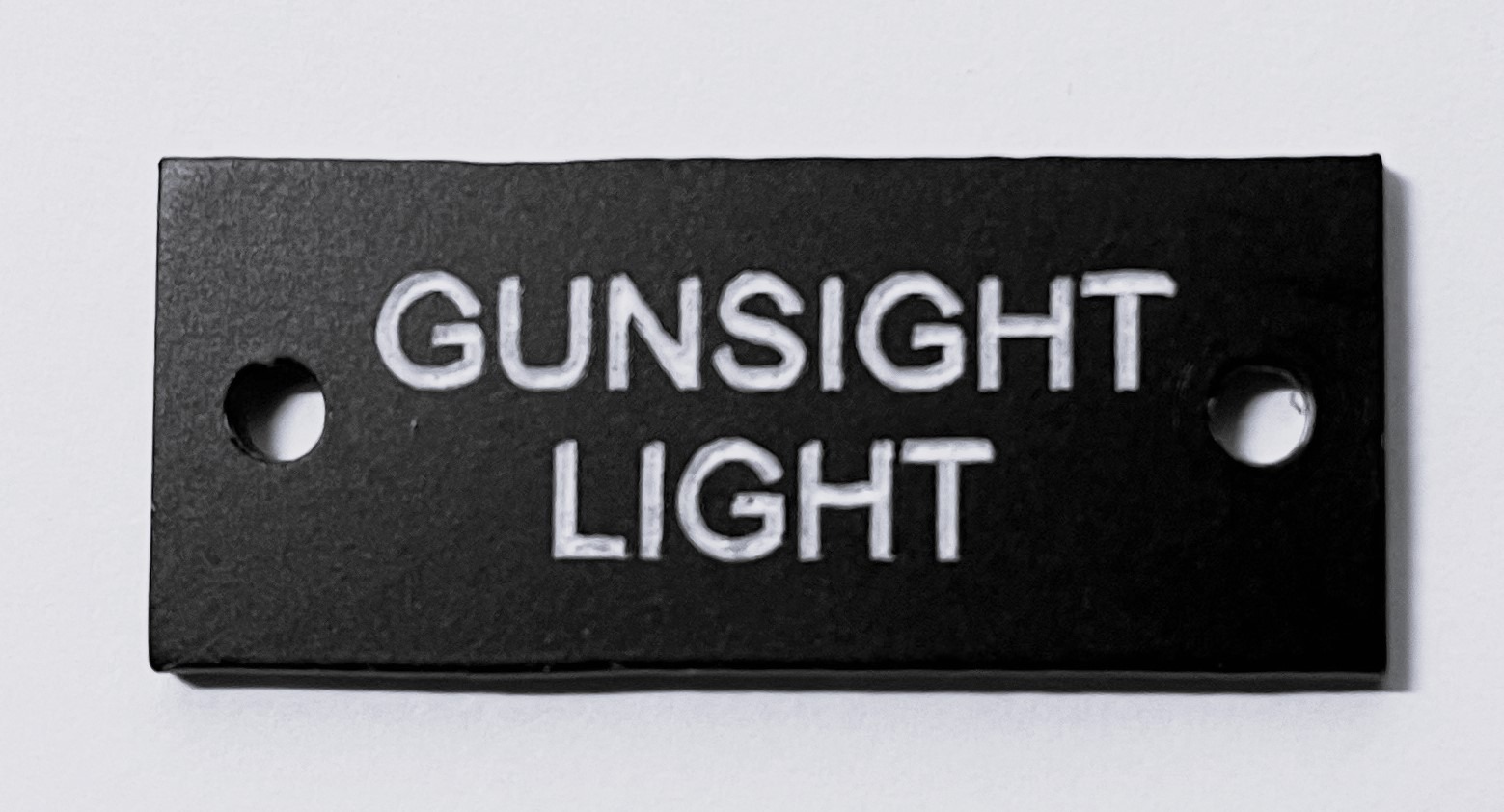 Spitfire Simulator  Gunsight Light Panel Panels SIMBUTIK