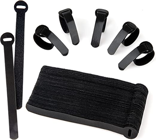 Reusable Cable Ties Black (Velcro) Accessories SIMBUTIK