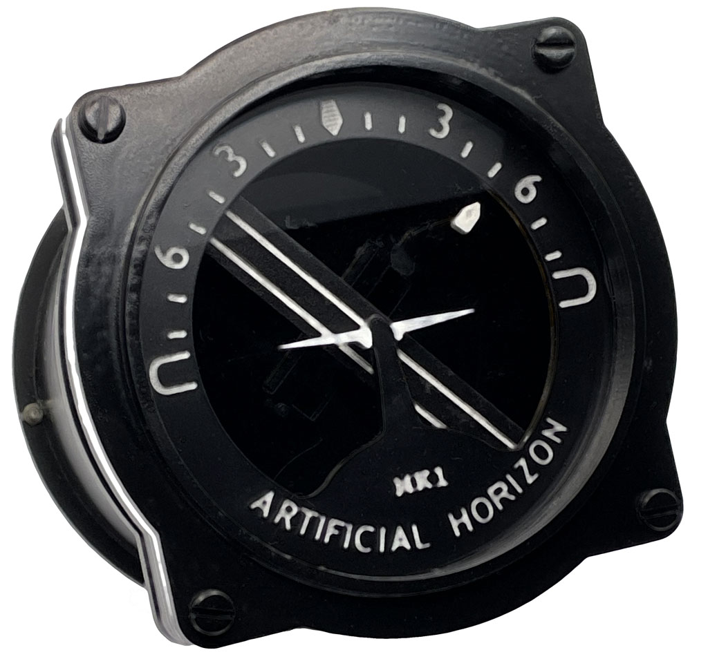 Spitfire Simulator Artificial Horizon Gauge (1940 – 1941) Supermarine Spitfire Simulator SIMBUTIK