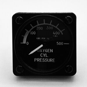 P51 Simulator Oxygen Cylinder Pressure Gauge P51 Mustang Simulator SIMBUTIK