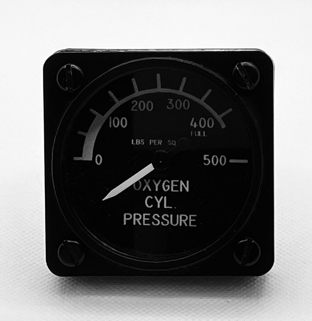 B17 Simulator Oxygen Cylinder Pressure Gauge B17 Simulator SIMBUTIK