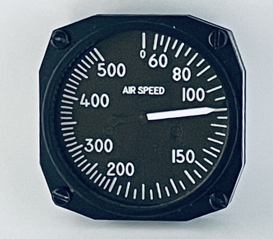 B17 Simulator 500MPH Airspeed Indicator Gauge B17 Simulator SIMBUTIK