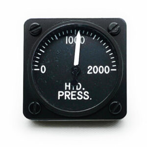 P51 Simulator Hydraulic Pressure Gauge P51 Mustang Simulator SIMBUTIK