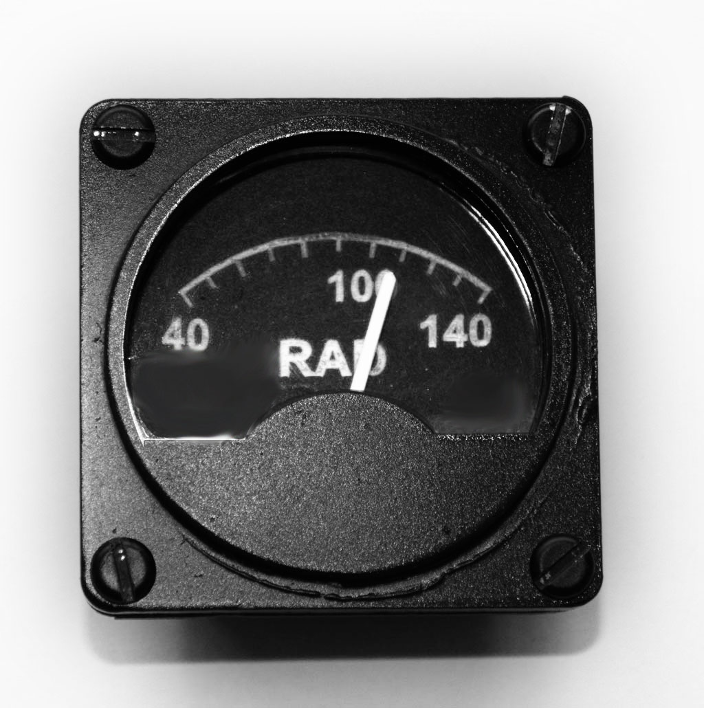 Lancaster Simulator Engineers Panel RAD Temperature Gauge Lancaster Engineers Panel SIMBUTIK