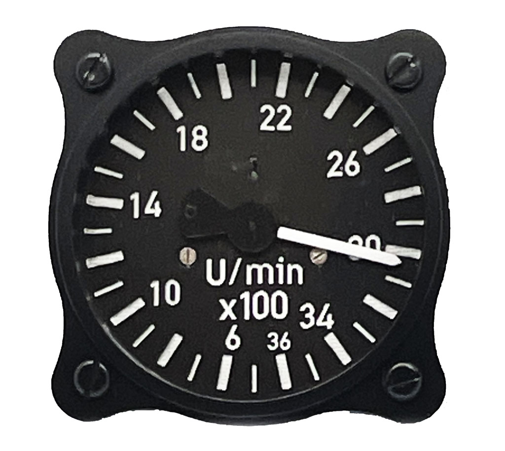 ME 109 Simulator Tachometer Gauge  (FL 20222-3) ME109 SIMBUTIK