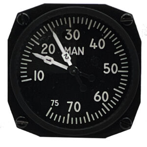 B17 Simulator Dual Manifold Pressure Gauge