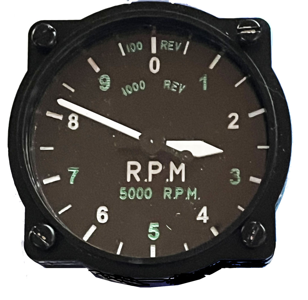 Lancaster Simulator Dual RPM Gauge Lancaster Simulator SIMBUTIK