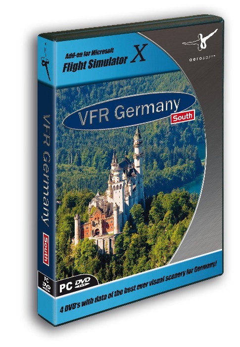 VFR Germany 3 – South (FSX) Used Clearance SIMBUTIK