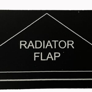 Spitfire Simulator Radiator Flap Panel Panels SIMBUTIK