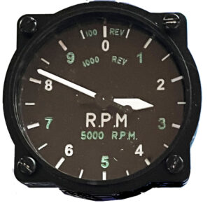 Lancaster Simulator Dual RPM Gauge