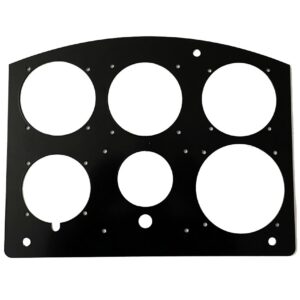 Curved Simulator Flying Blind Panel