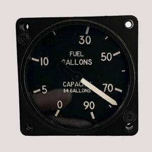 Lancaster Simulator Engineers Panel 90 gallon Fuel Gauge