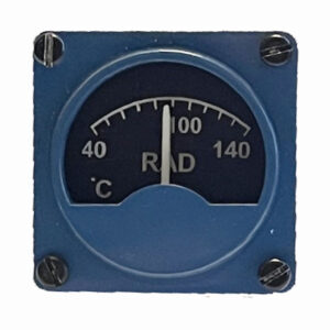 Spitfire Blue Radiator Temperature Gauge